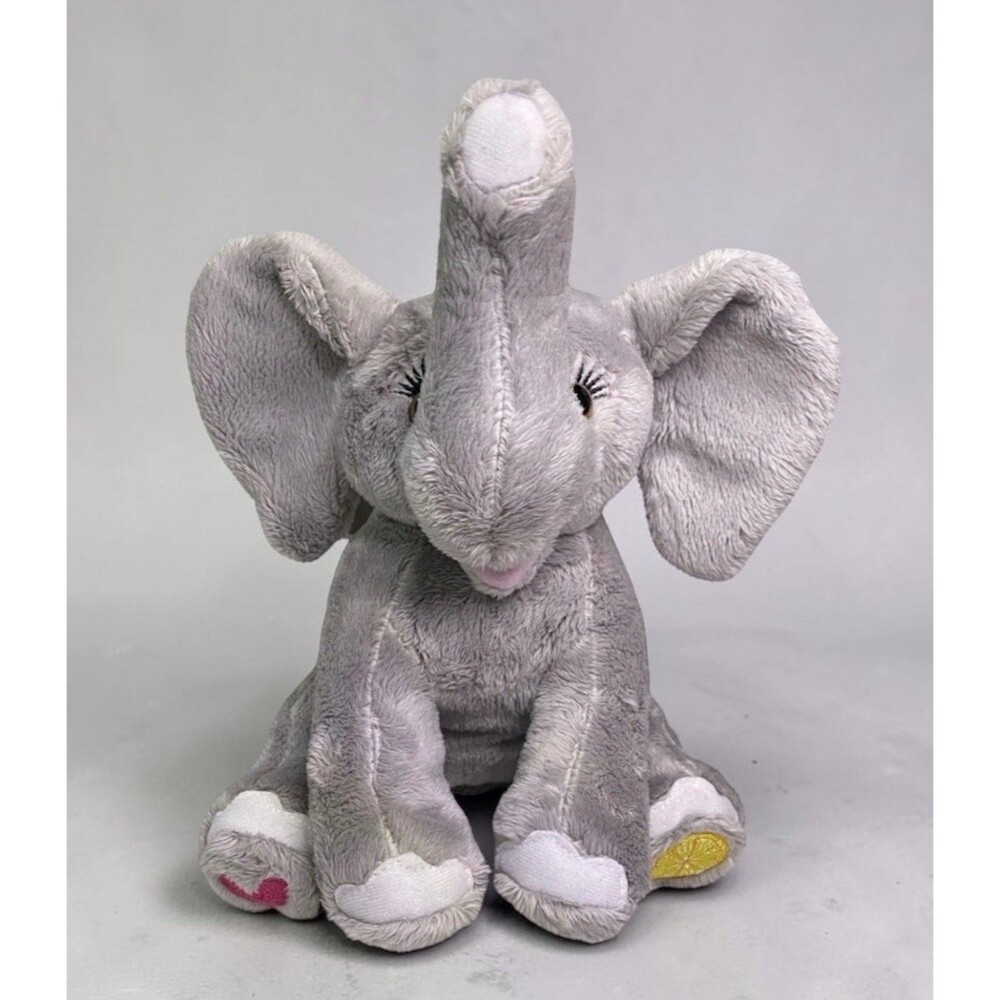 ABC Bakers Girl Scouts Elephant Plush Gray 2017 2018 Stuffed Animal Lovey